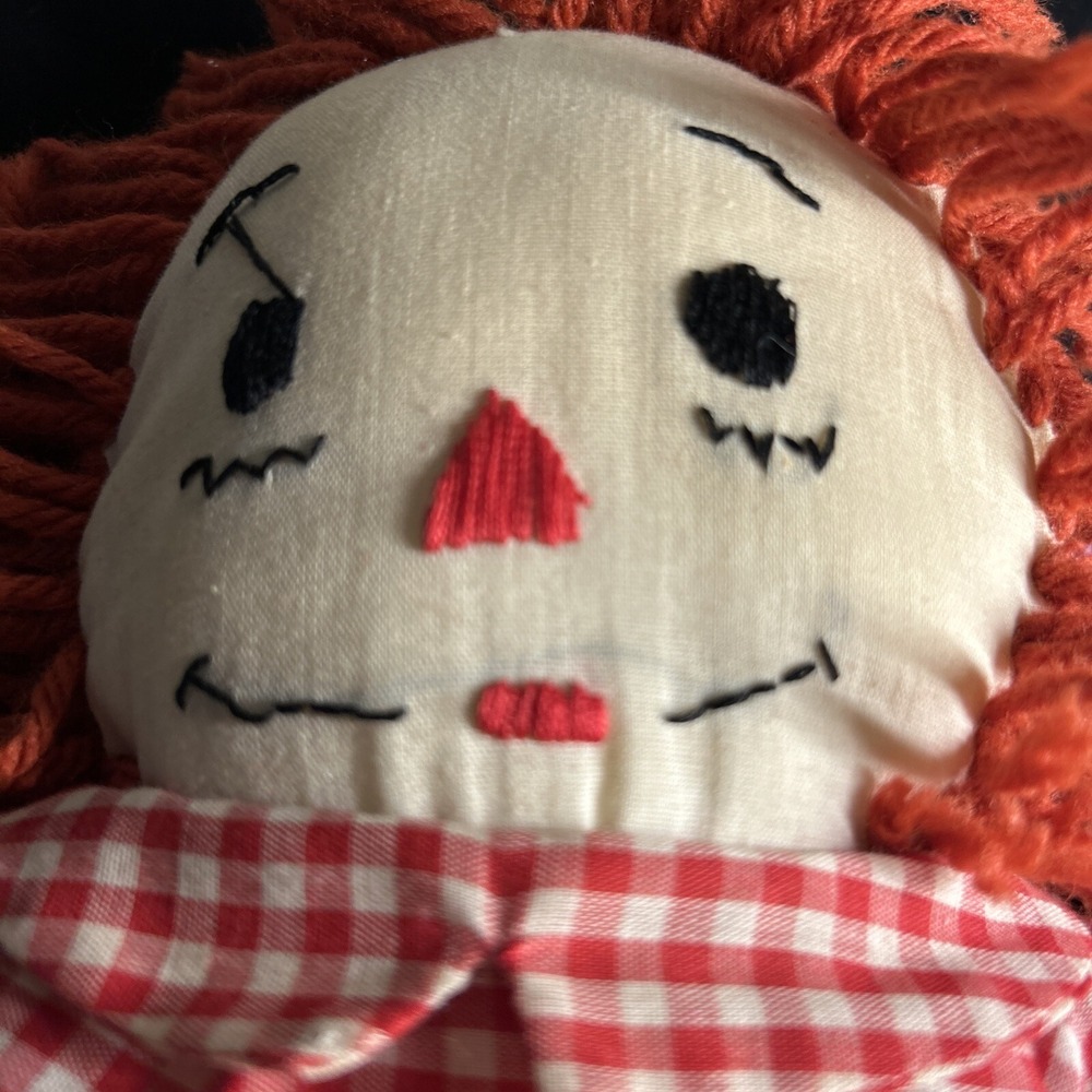 Raggedy Andy Doll Stuffed Plush - Good Condition . Collector Item. - Picture 7 of 7